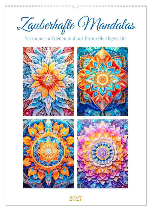 Zauberhafte Mandalas (CALVENDO Wandkalender 2027)