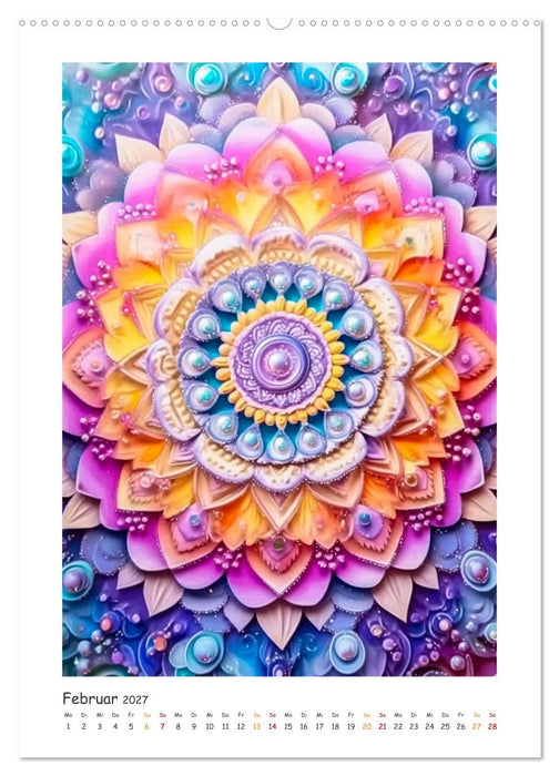 Zauberhafte Mandalas (CALVENDO Wandkalender 2027)