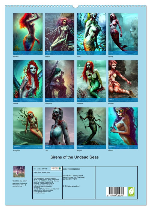 Sirens of the Undead Seas (CALVENDO Premium-Calendar 2027)