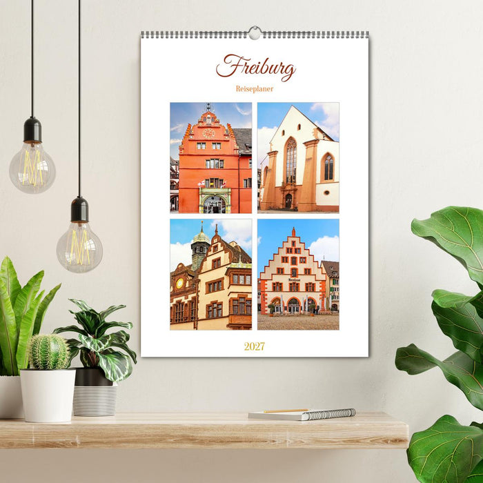 Freiburg - Reiseplaner (CALVENDO Wandkalender 2027)