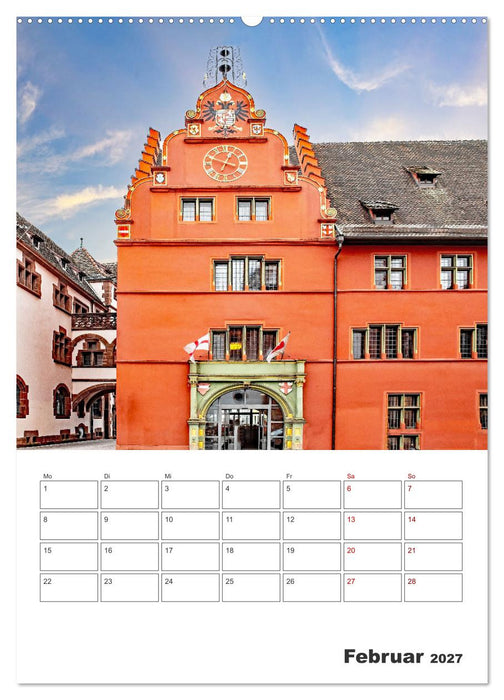 Freiburg - Reiseplaner (CALVENDO Wandkalender 2027)