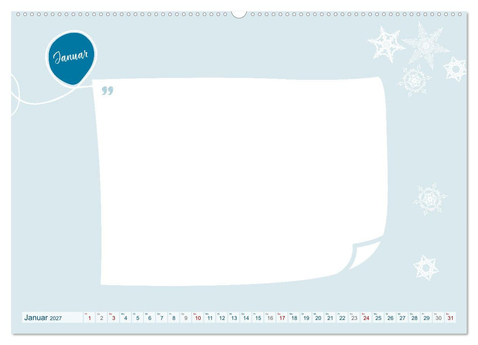 12 x Motivation - Bastelkalender (CALVENDO Premium Wandkalender 2027)