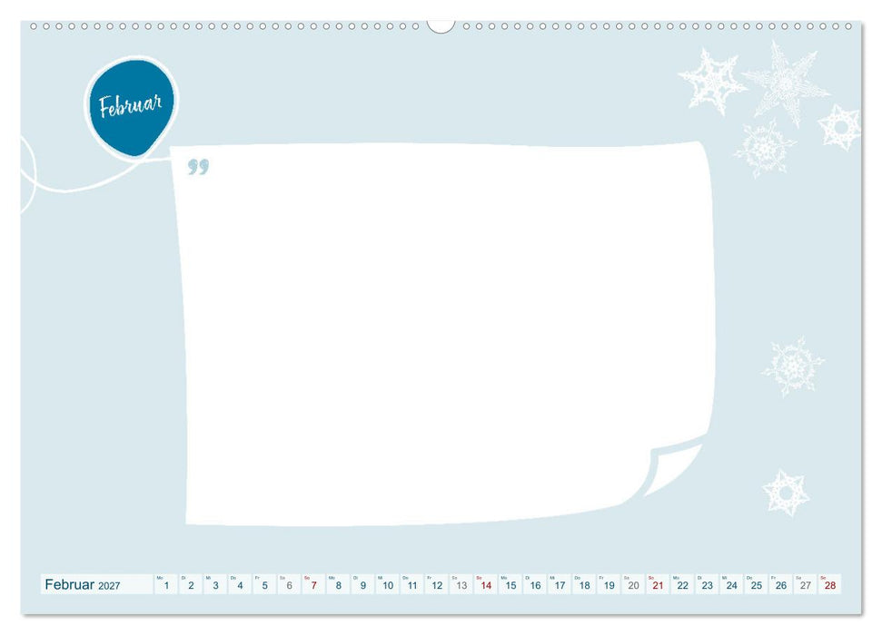 12 x Motivation - Bastelkalender (CALVENDO Premium Wandkalender 2027)