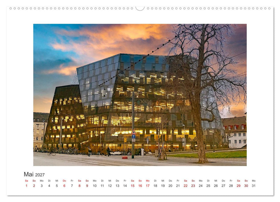 Freiburg - Breisgau Metropole (CALVENDO Premium Wandkalender 2027)