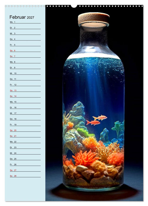 Voll die Flasche (CALVENDO Wandkalender 2027)