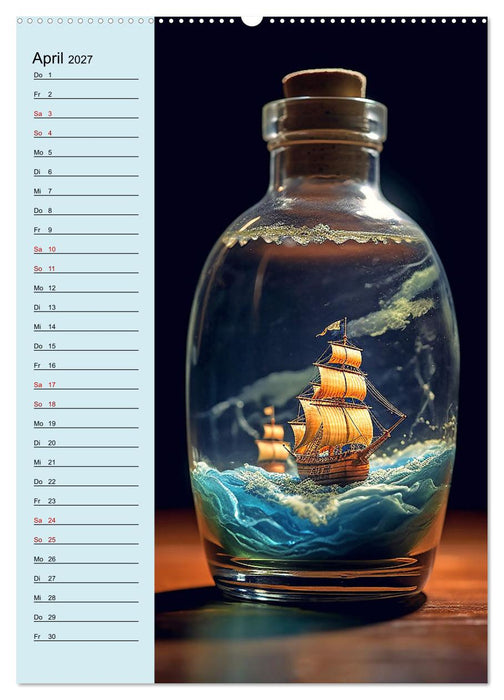 Voll die Flasche (CALVENDO Wandkalender 2027)