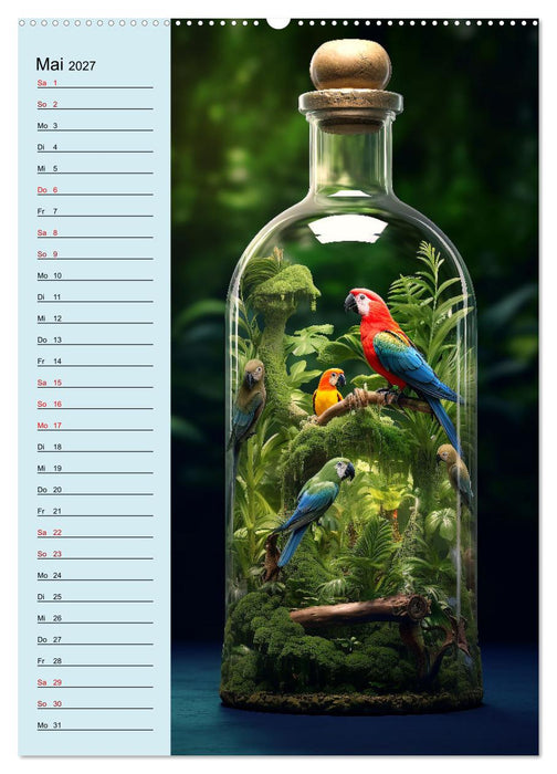 Voll die Flasche (CALVENDO Wandkalender 2027)