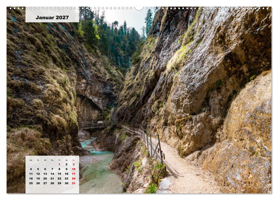 Berge im Berchtesgadener Land (CALVENDO Premium Wandkalender 2027)