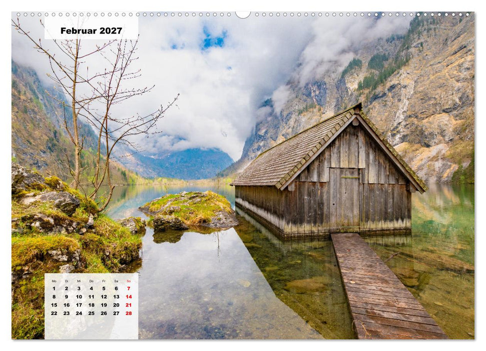 Berge im Berchtesgadener Land (CALVENDO Premium Wandkalender 2027)