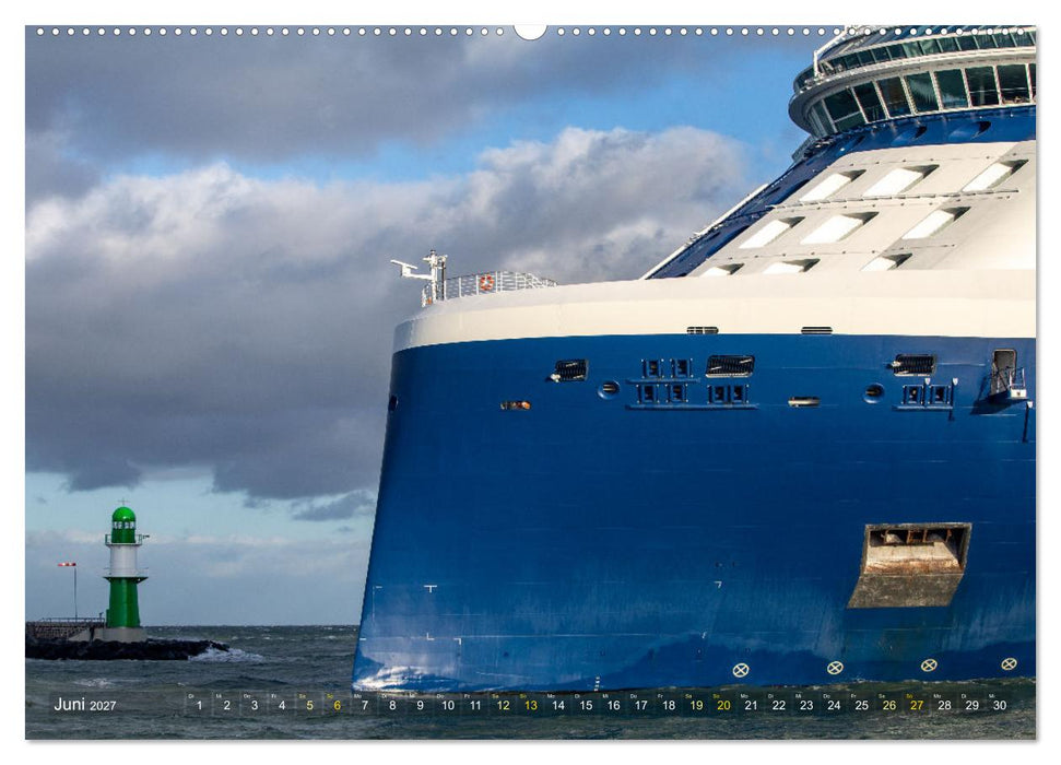 Maritime Impressionen Warnemünde (CALVENDO Premium Wandkalender 2027)