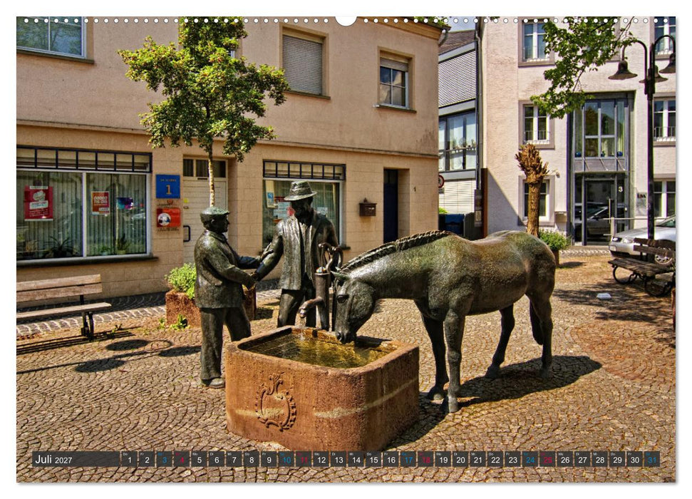 Stadtansichten Bitburg, die Bierstadt in der Südeifel (CALVENDO Premium Wandkalender 2027)