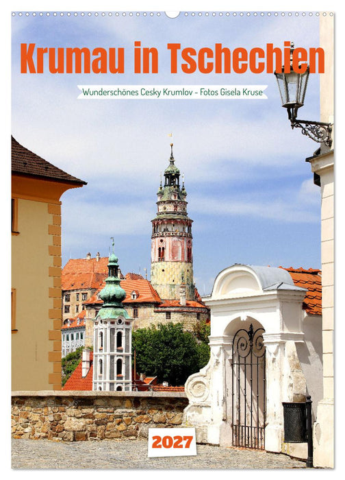 Krumau in Tschechien - Wunderschönes Cesky Krumlov (CALVENDO Wandkalender 2027)