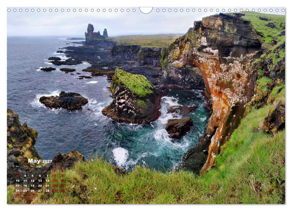 Iceland Beauty of Nature (CALVENDO Monthly Calendar 2027)