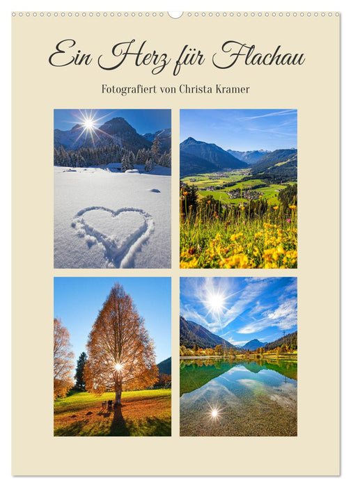 Ein Herz für Flachau (CALVENDO Wandkalender 2027)