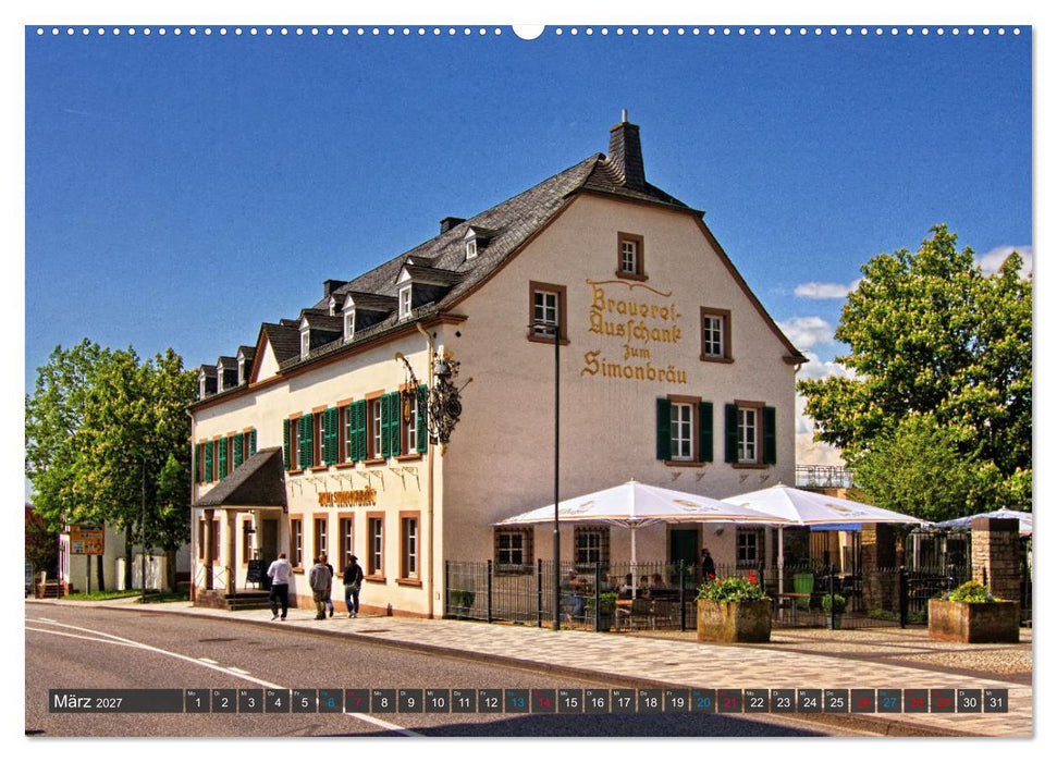Stadtansichten Bitburg, die Bierstadt in der Südeifel (CALVENDO Wandkalender 2027)