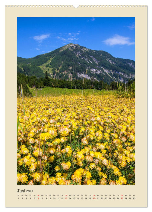 Ein Herz für Flachau (CALVENDO Premium Wandkalender 2027)