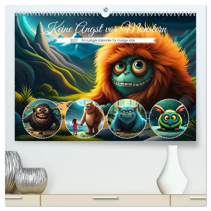 Keine Angst vor Monstern (CALVENDO Premium Wandkalender 2027)