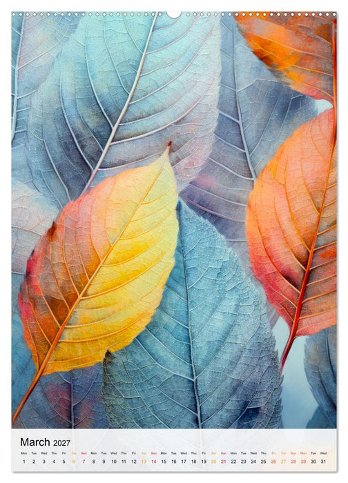 Artistic Leaves (CALVENDO Monthly Calendar 2027)
