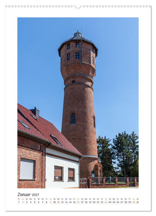 Wassertürme (CALVENDO Premium Wandkalender 2027)