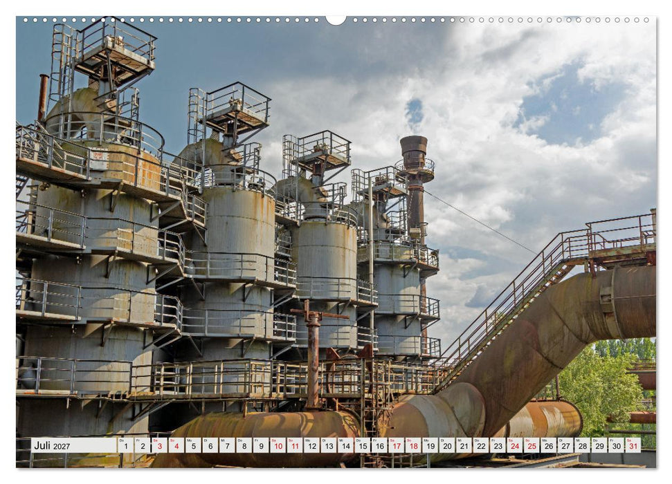 Industriekultur - Ein Tag im Landschaftspark Duisburg-Nord (CALVENDO Premium Wandkalender 2027)