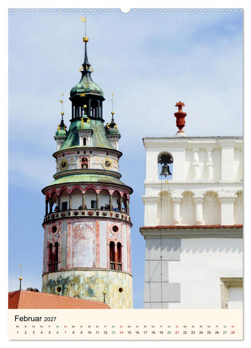 Krumau in Tschechien - Wunderschönes Cesky Krumlov (CALVENDO Premium Wandkalender 2027)