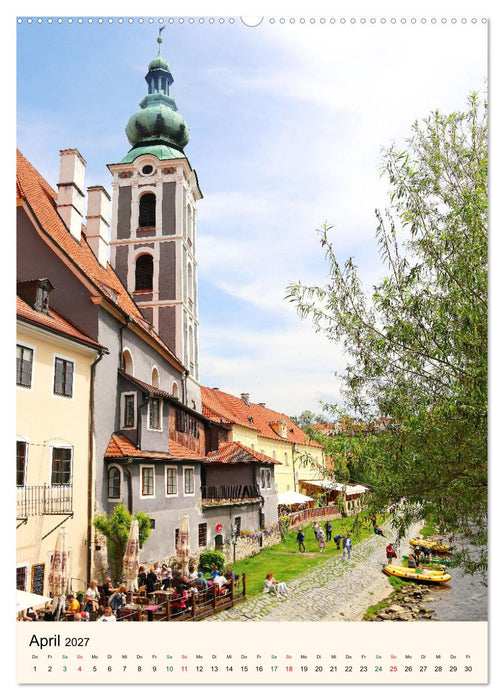 Krumau in Tschechien - Wunderschönes Cesky Krumlov (CALVENDO Premium Wandkalender 2027)