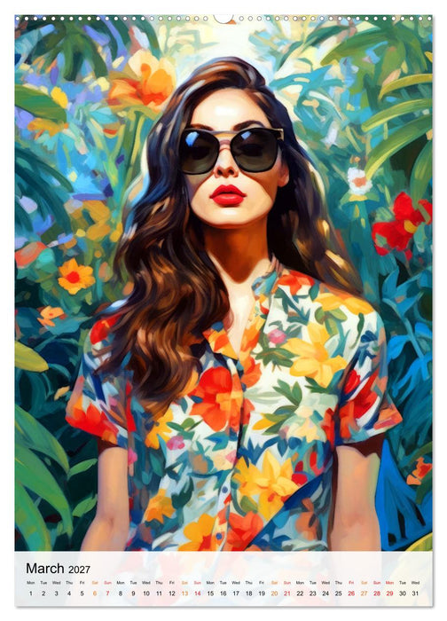 Flourishing Femmes (CALVENDO Premium-Calendar 2027)