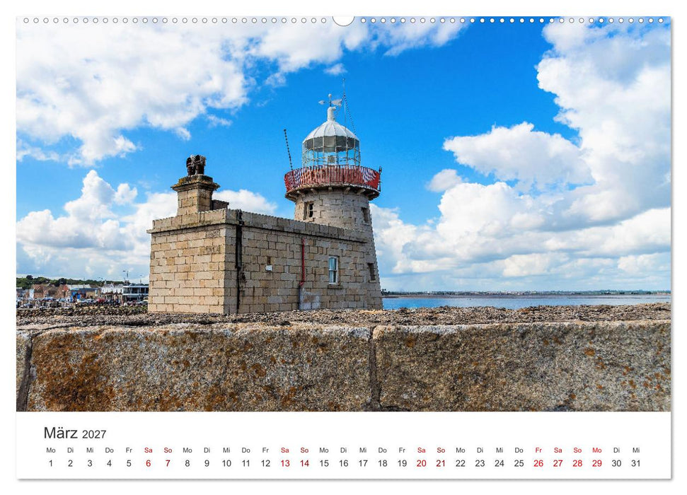 Leuchttürme Irlands (CALVENDO Premium Wandkalender 2027)