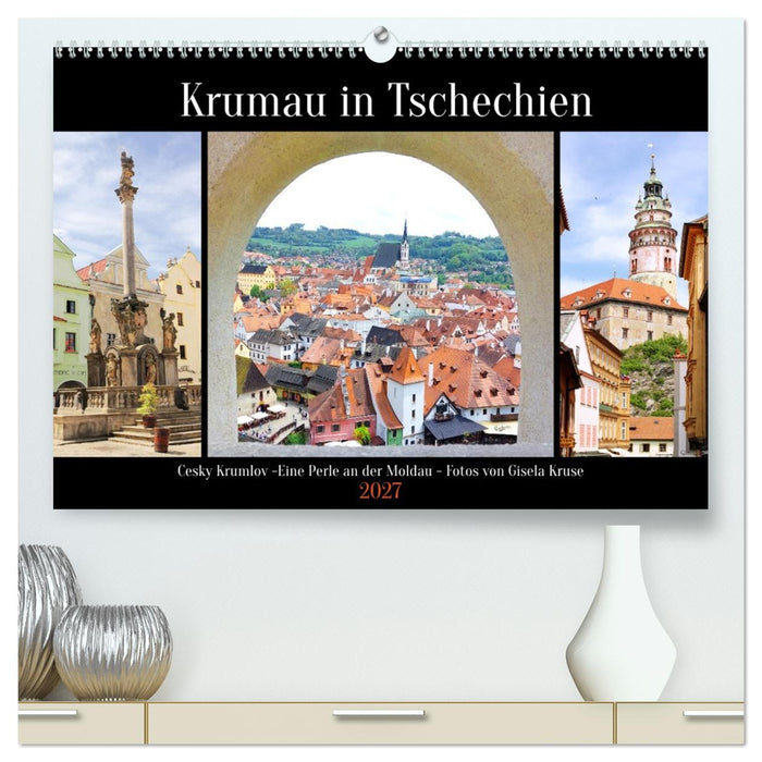 Krumau in Tschechien (CALVENDO Premium Wandkalender 2027)