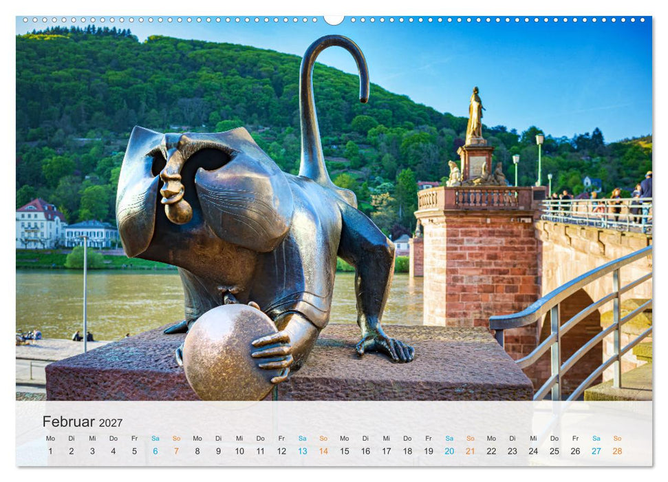 Heidelberg - Stadt der Romantik (CALVENDO Wandkalender 2027)