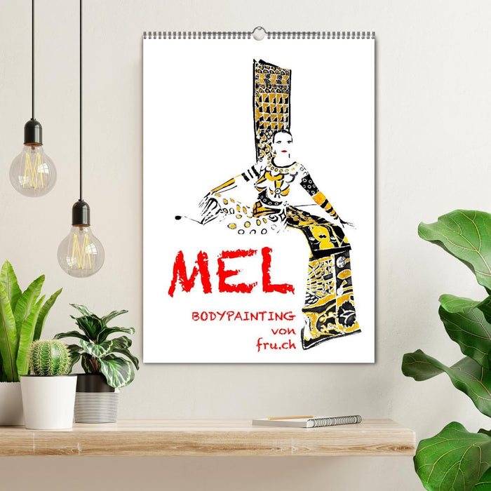 MEL Bodypainting von Fru (CALVENDO Wandkalender 2027)
