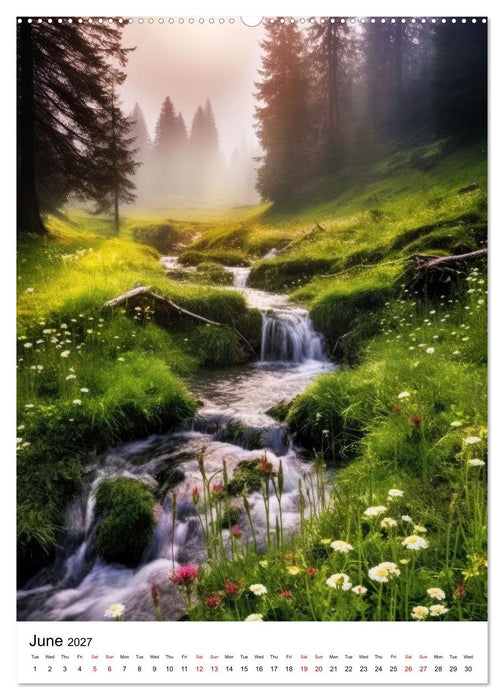 Rhythmic Nature (CALVENDO Monthly Calendar 2027)