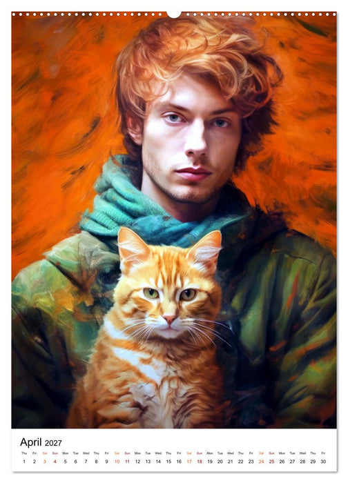 Meow and Forever (CALVENDO Monthly Calendar 2027)