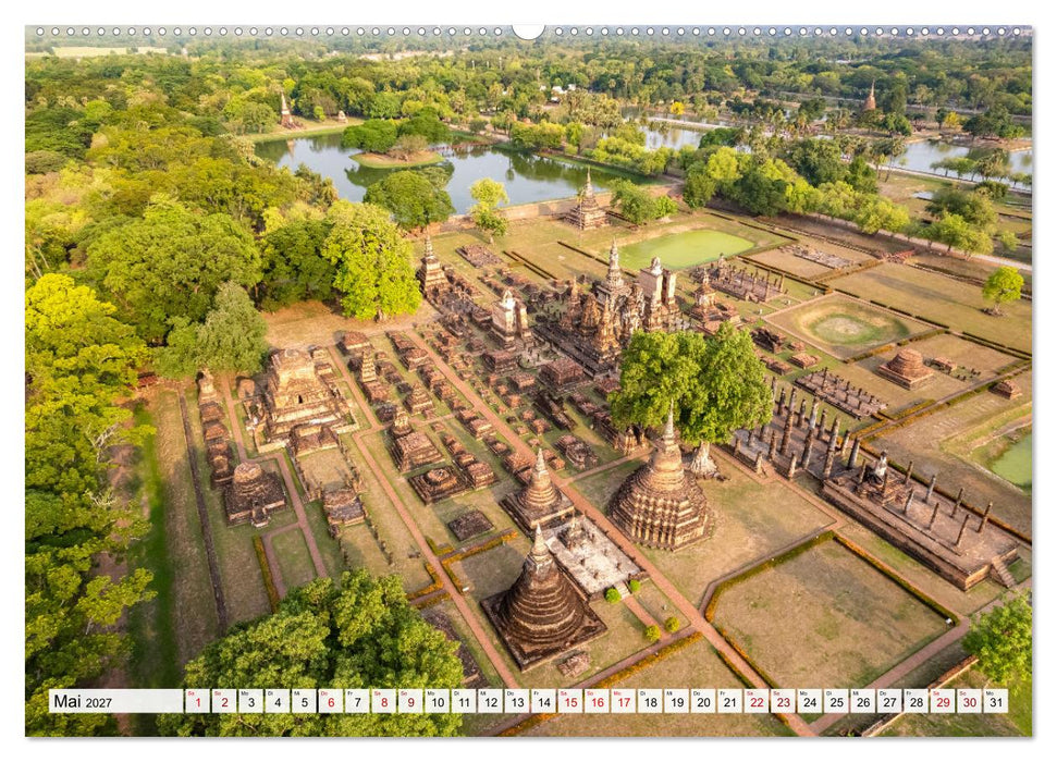 Thailand - Welterbe Sukothai (CALVENDO Premium Wandkalender 2027)