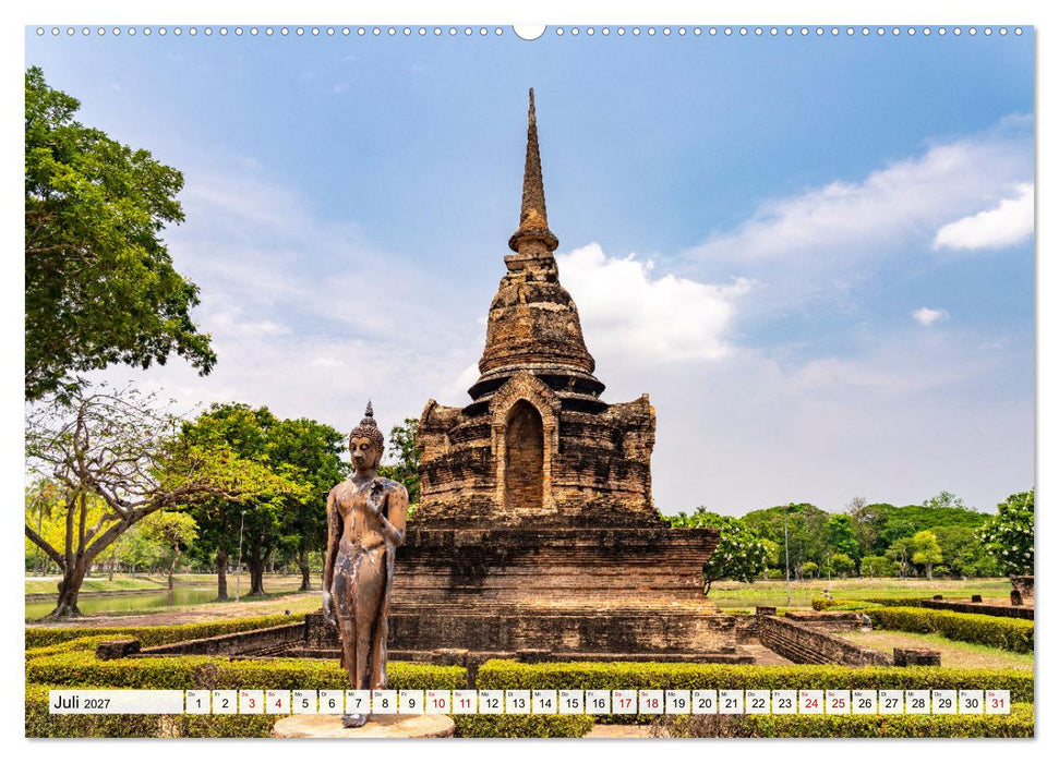 Thailand - Welterbe Sukothai (CALVENDO Premium Wandkalender 2027)