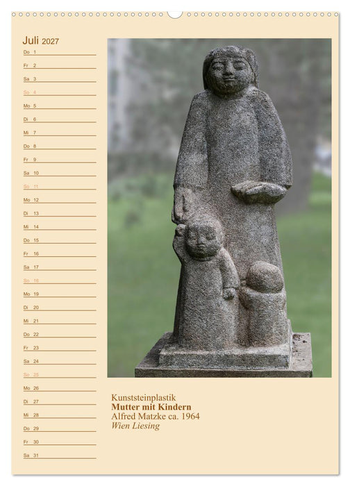 Mütter mit Kindern in der Kunst (CALVENDO Premium Wandkalender 2027)