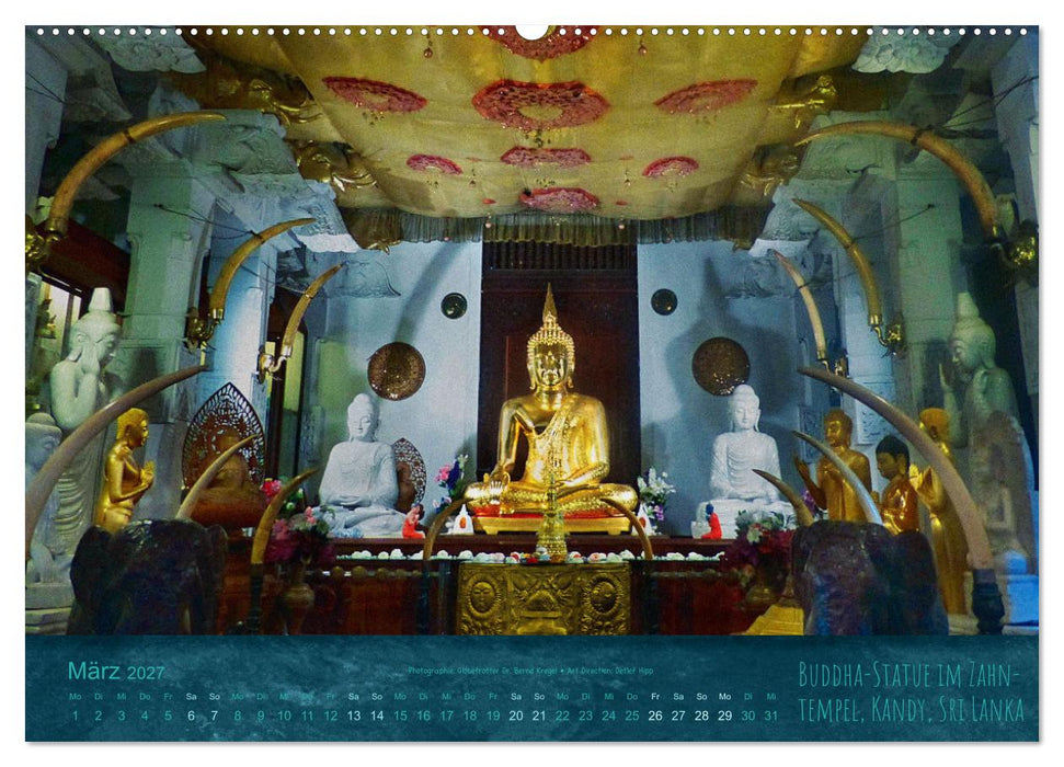 Fernöstliche Traumziele (CALVENDO Wandkalender 2027)