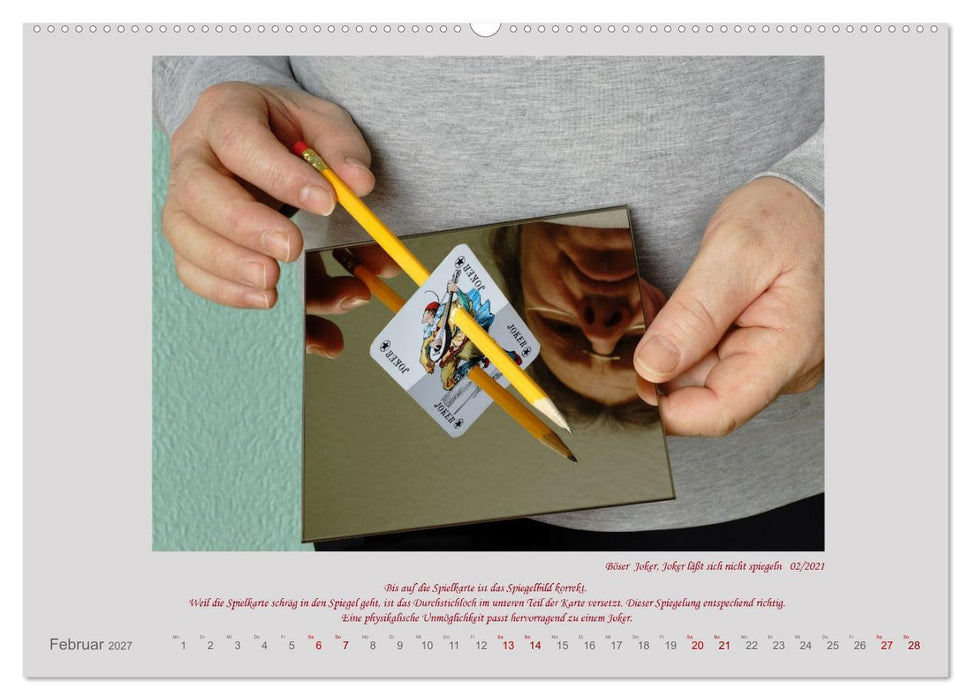 Surreale Spiegelbilder (CALVENDO Wandkalender 2027)