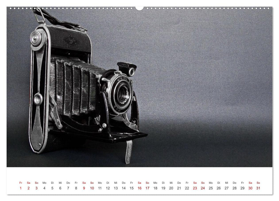 Alte Fotokameras - Kameras von Agfa der Jahre 1928 bis 1980 (CALVENDO Wandkalender 2027)
