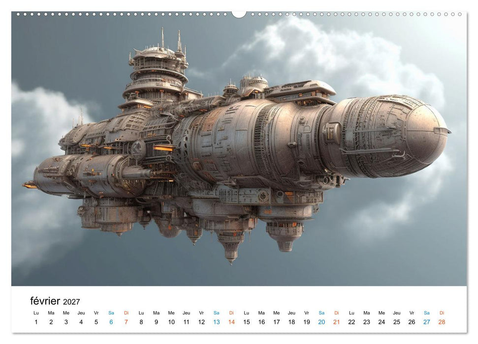 Mécaniques fantastiques (CALVENDO Calendrier supérieur 2027)