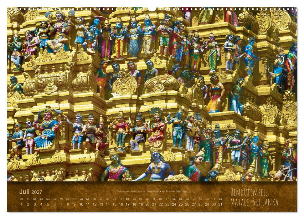 Fernöstliche Traumziele (CALVENDO Premium Wandkalender 2027)