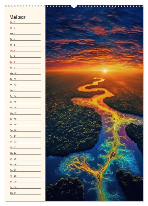Von oben und unten (CALVENDO Wandkalender 2027)