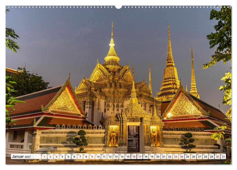 Asien - Thailand (CALVENDO Premium Wandkalender 2027)
