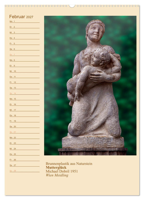 Mütter mit Kindern in der Kunst (CALVENDO Wandkalender 2027)