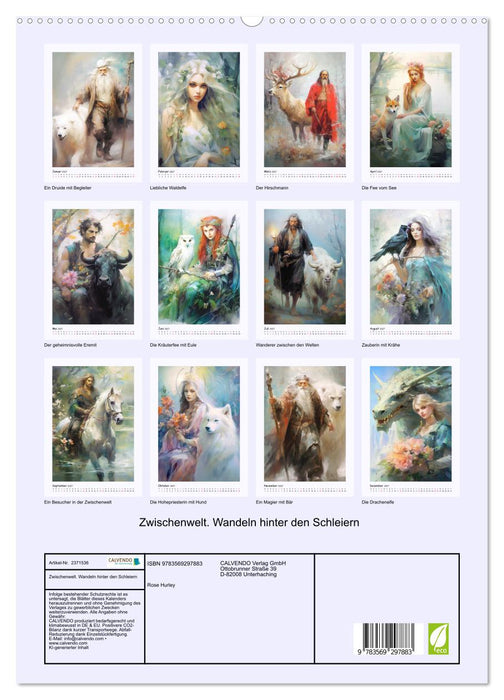 Zwischenwelt. Wandeln hinter den Schleiern (CALVENDO Premium Wandkalender 2027)