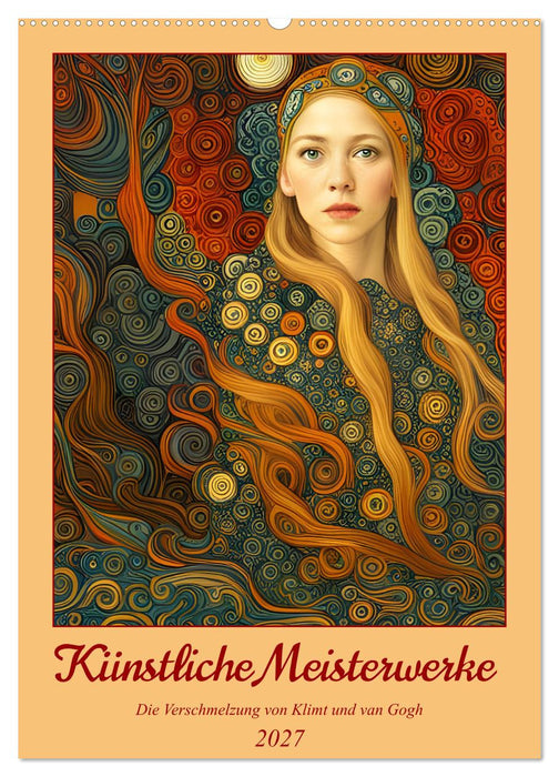 Künstliche Meisterwerke (CALVENDO Wandkalender 2027)