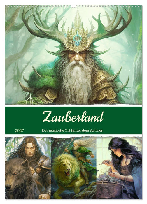 Zauberland. Der magische Ort hinter dem Schleier (CALVENDO Wandkalender 2027)