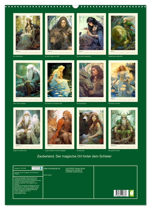 Zauberland. Der magische Ort hinter dem Schleier (CALVENDO Wandkalender 2027)