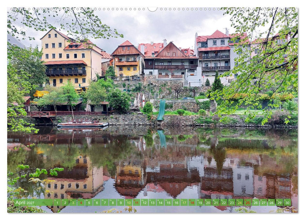 Krumau in Tschechien (CALVENDO Wandkalender 2027)