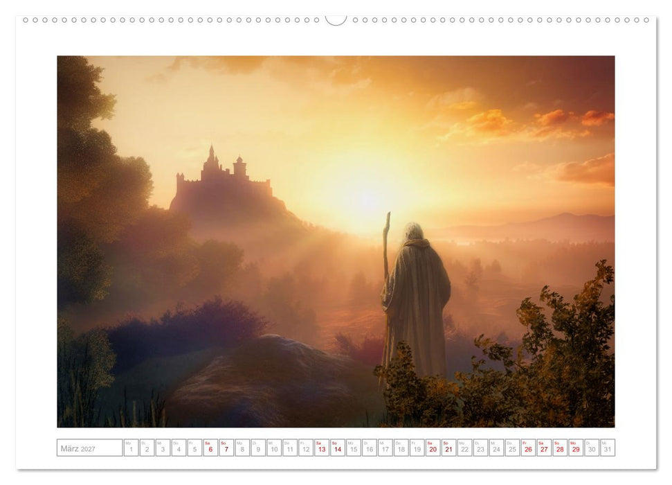 Die Reise des Magiers (CALVENDO Wandkalender 2027)